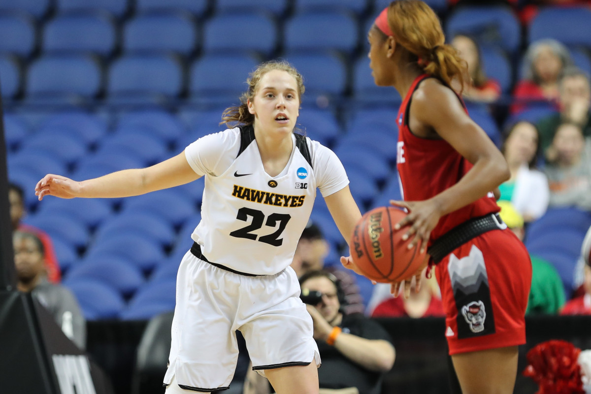 Kathleen Doyle was second in the Big Ten in steals last season.