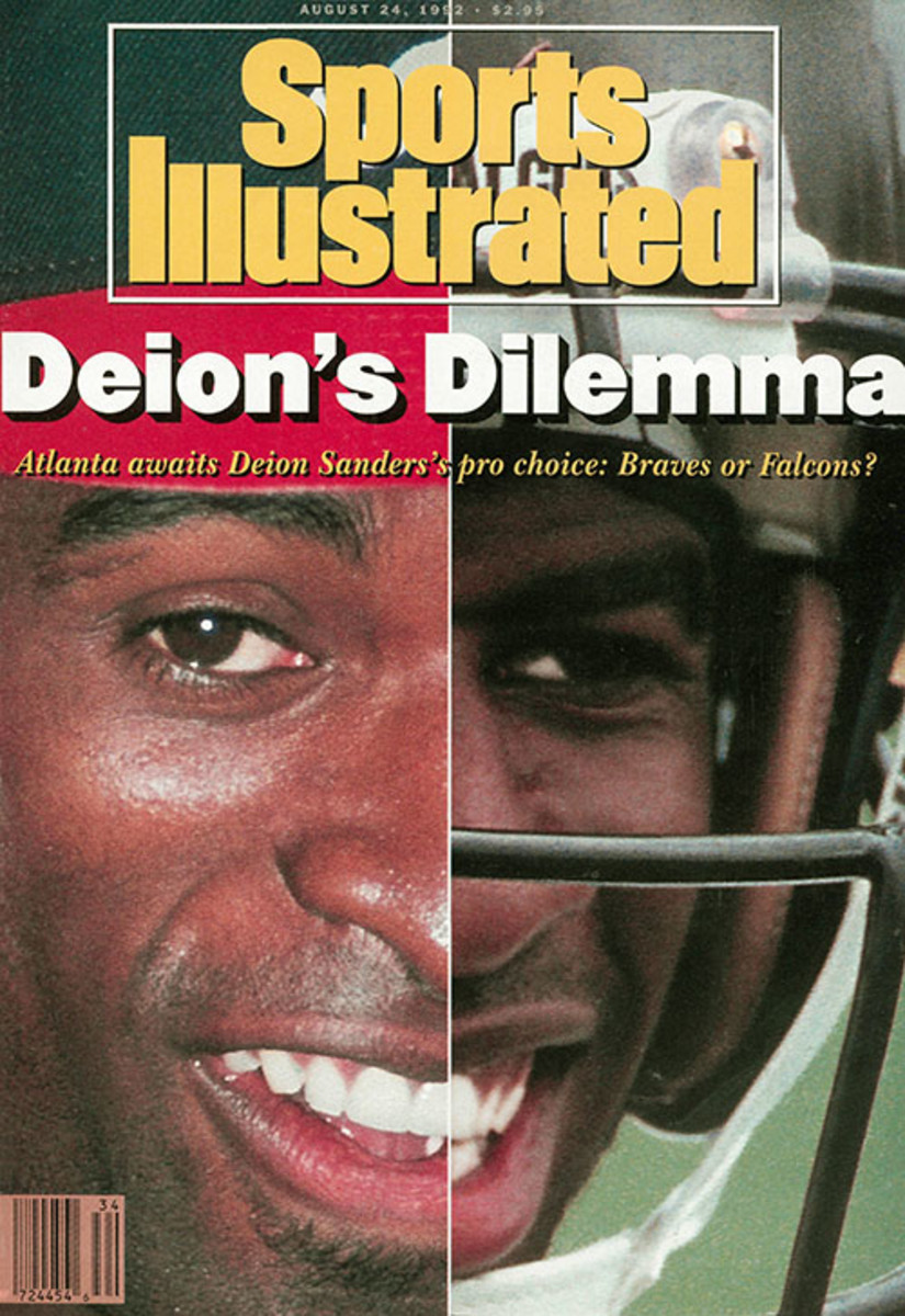 MLB Vault on X: Deion Sanders is the only player to have appeared