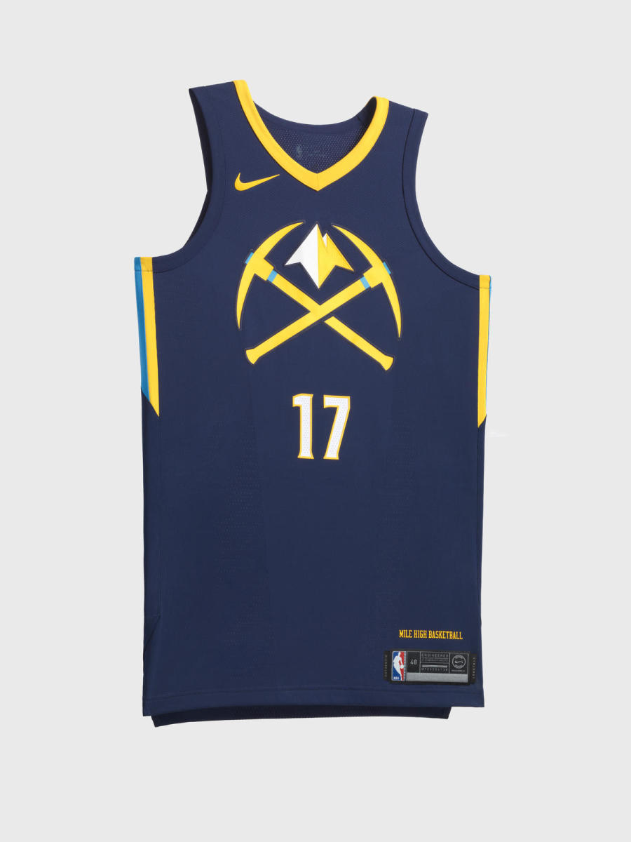 Denver Nuggets new uniforms 2017