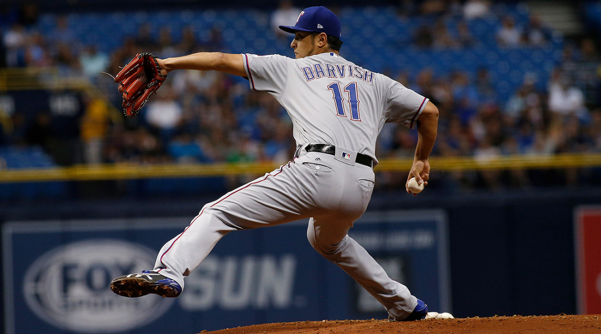 Report: Dodgers interested in Rangers pitcher Yu Darvish