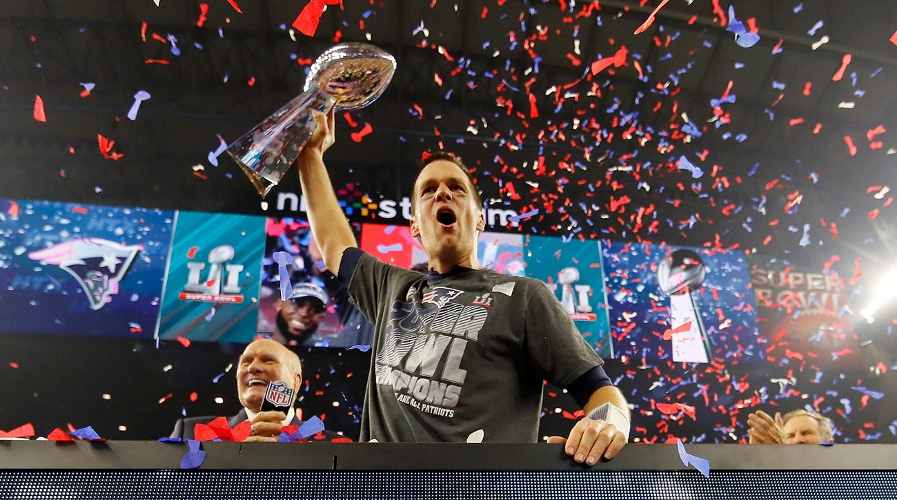 New England Patriots Super Bowl win latest epic sports moment