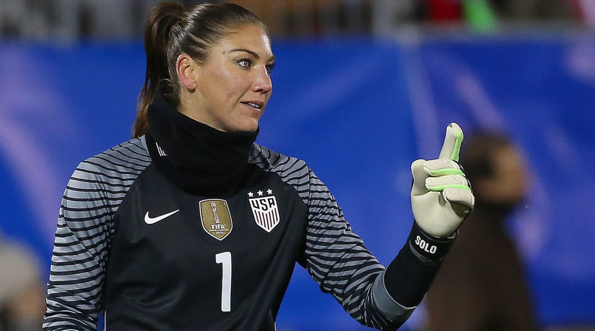 Hope Solo takes shots at herself Messi Neymar in 