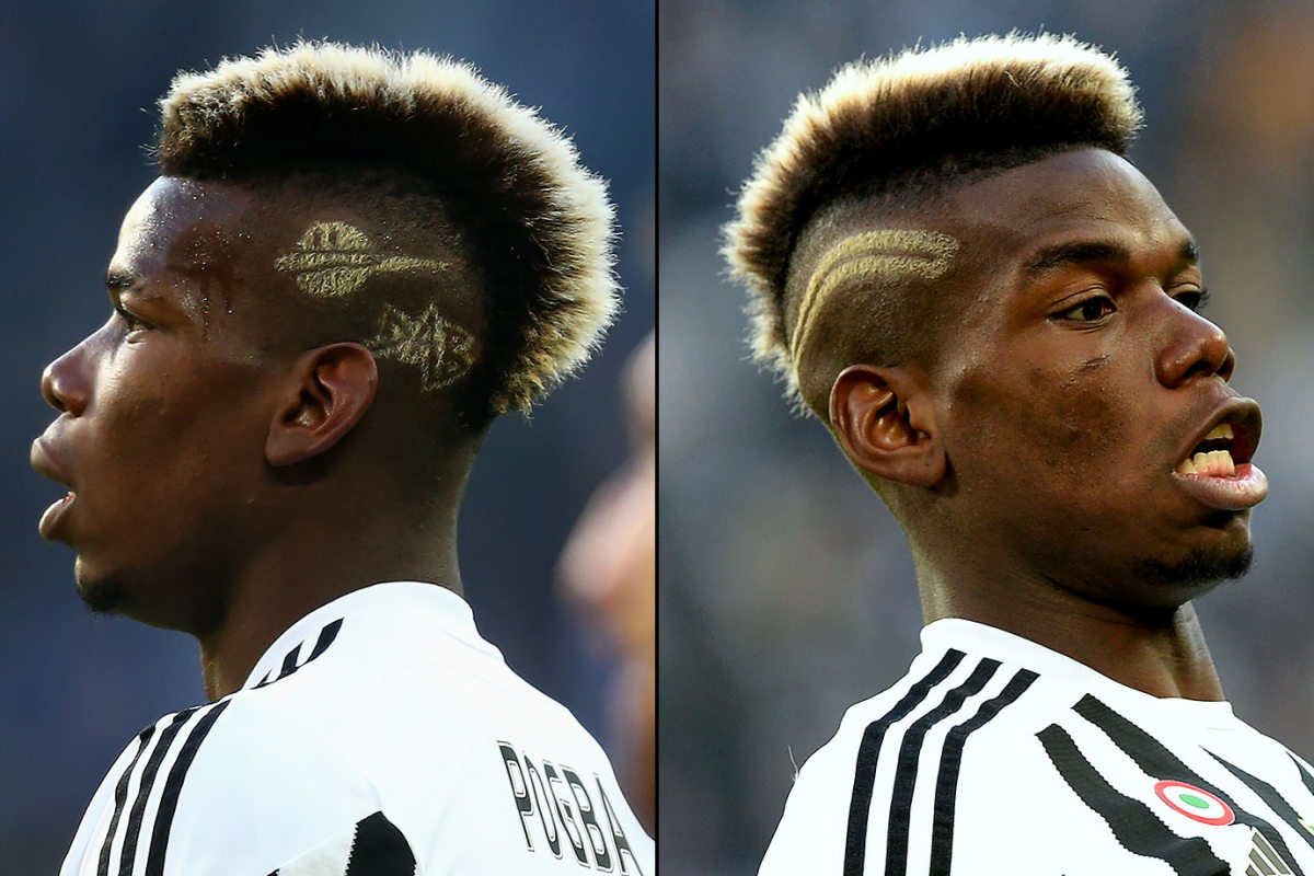 Paul Pogba's Hairstyle from 2008-2019 - YouTube