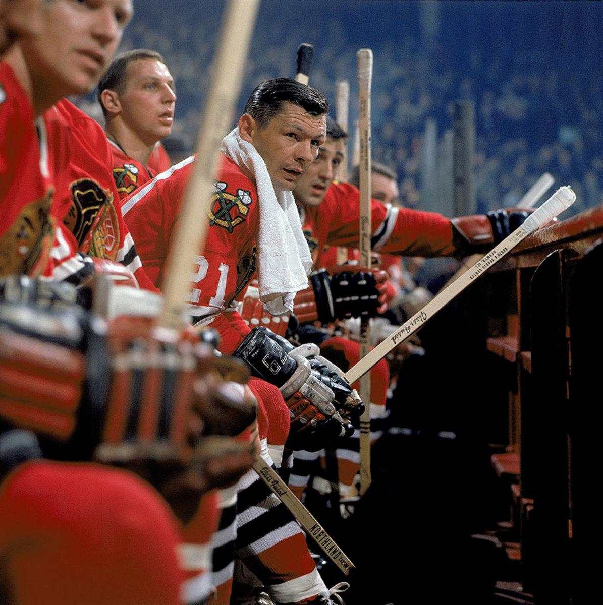 Chicago Blackhawks 1961 NHL Stanley Cup championship ring - MVP Ring