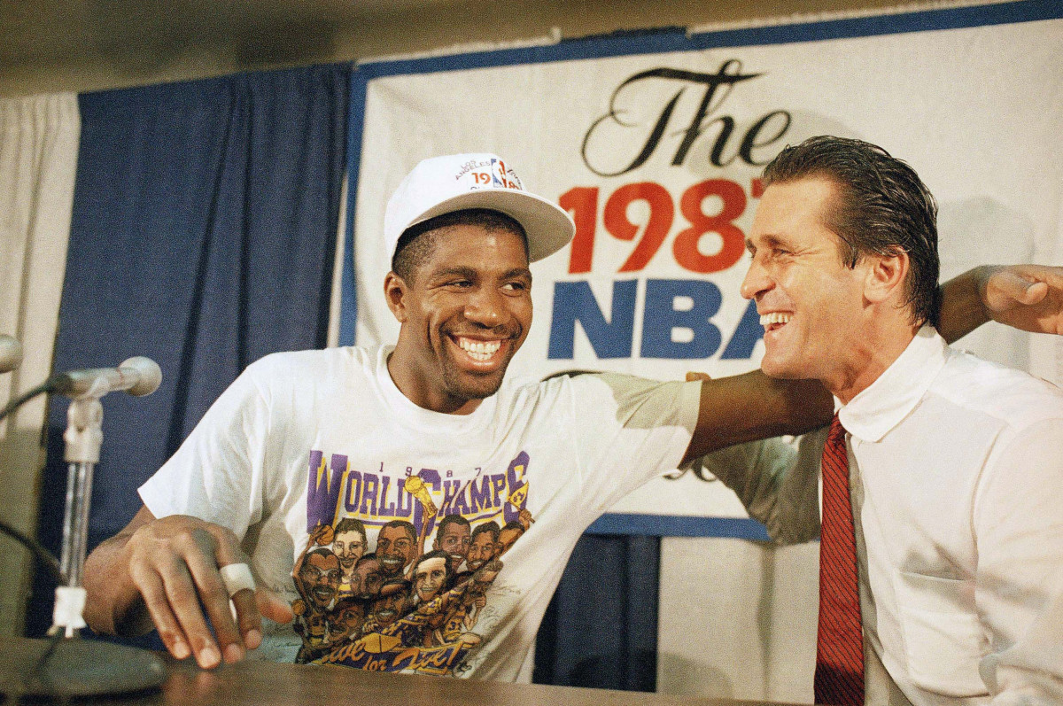 Pat Riley Had Three Powerful Words To Inspire Magic Johnson To Win The 1985  NBA Finals, Fadeaway World