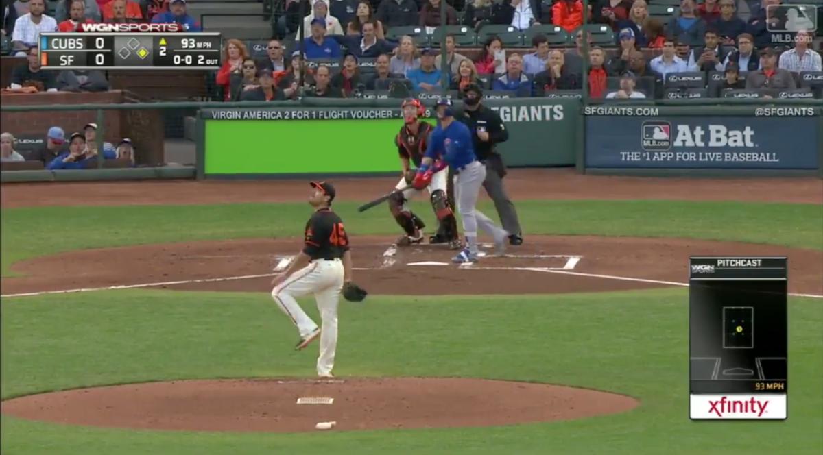 Video Of Javy Baez's At-Bat Is Going Viral