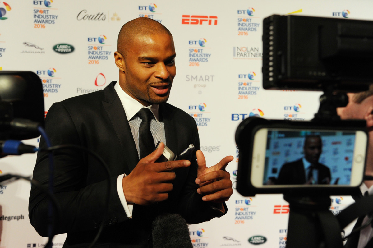 Former Giants pass rusher Osi Umenyiora has a post-football career covering the NFL for the BBC.