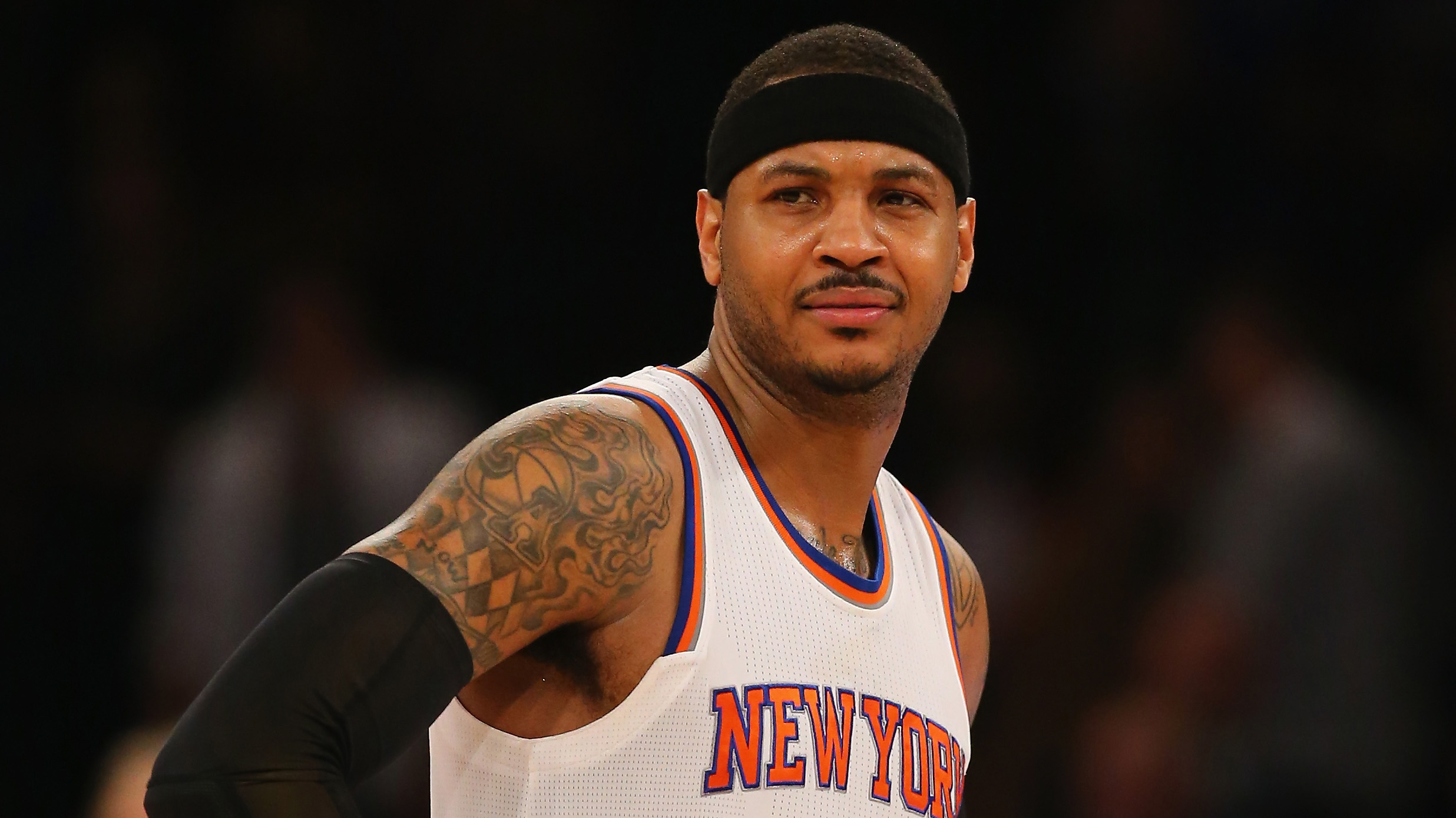 Clarence Gaines curses in response to Carmelo video - Sports Illustrated