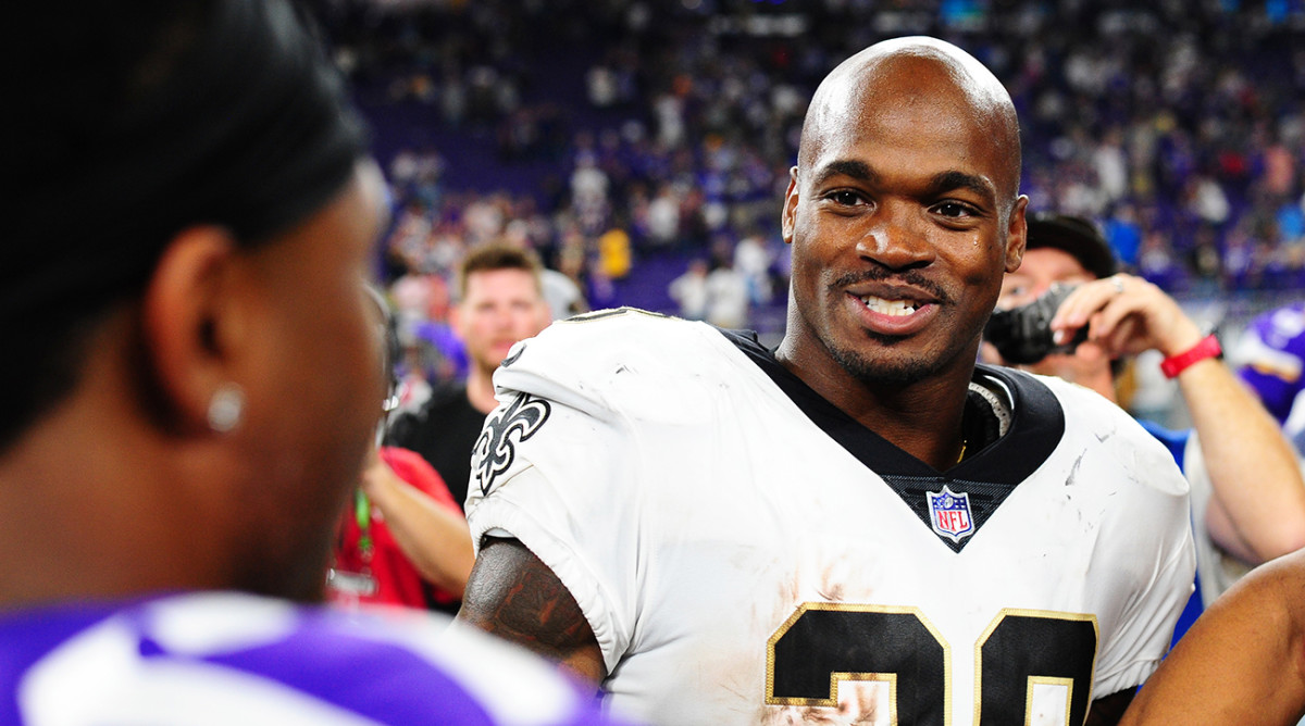 Adrian Peterson trade: Cardinals gets Saints RB - Sports Illustrated