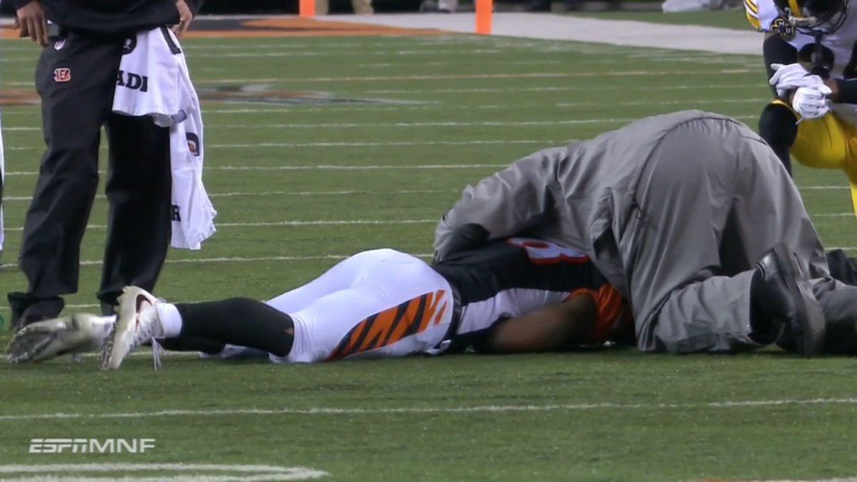 Bengals: Mixon left Pittsburgh-Cincinnati game with concussion