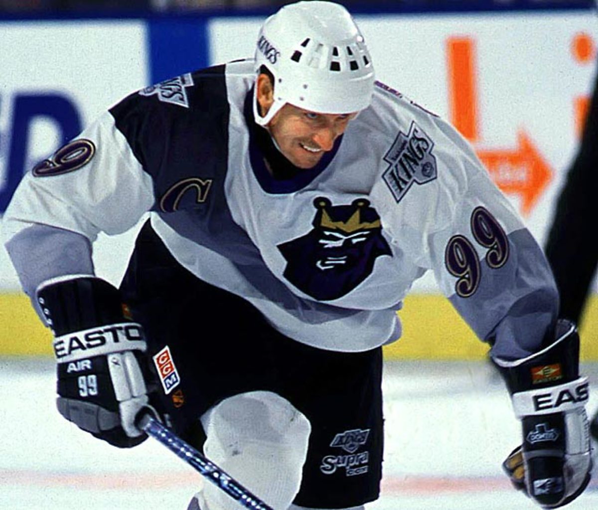 La Kings Burger King 1995 Sublimated Hockey Jerseys | YoungSpeeds