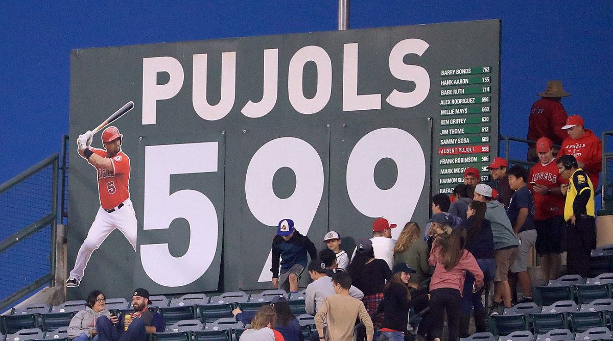 Albert Pujols: Projecting career home run totals for today's sluggers