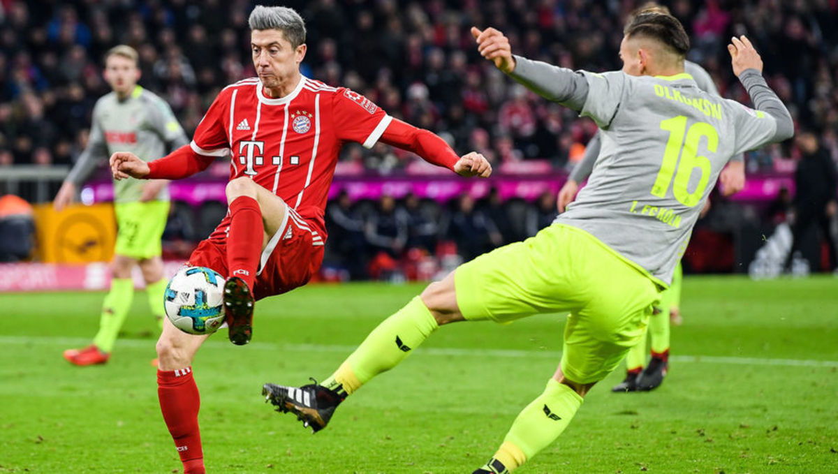 Bayern Munich 1, Cologne 0: Lewandowski strike wins it for ...