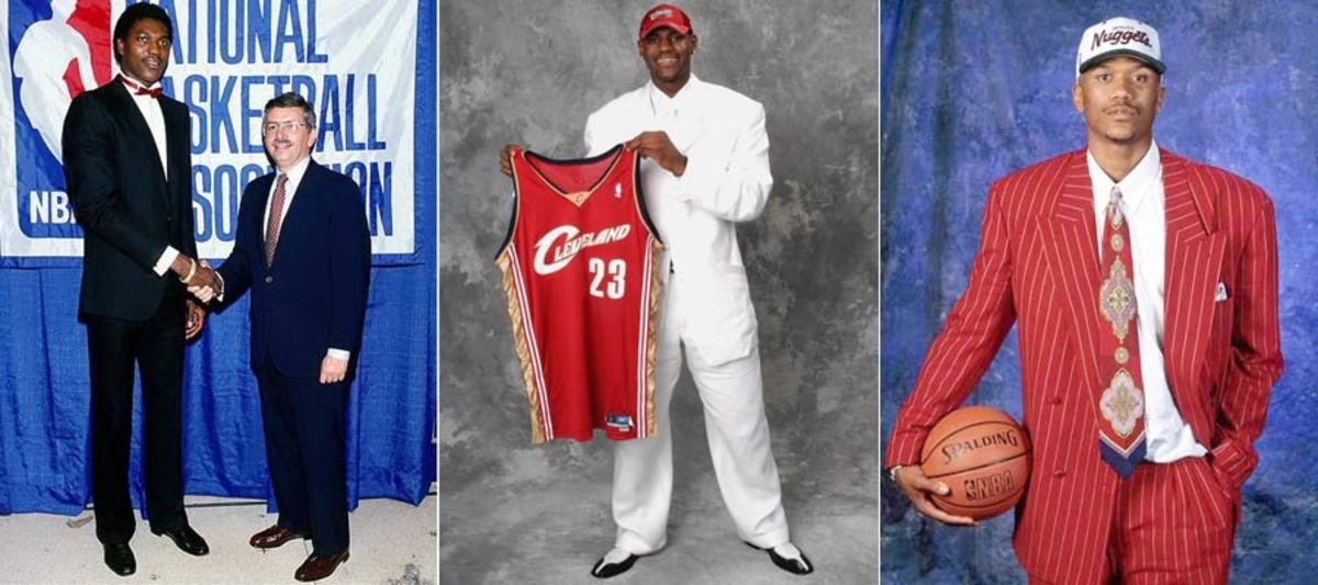 NBA Draft Fashion Through the Years - Sports Illustrated