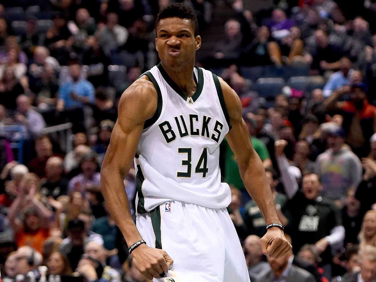 Giannis Antetokounmpo with the MEAN MUG in His First Preseason