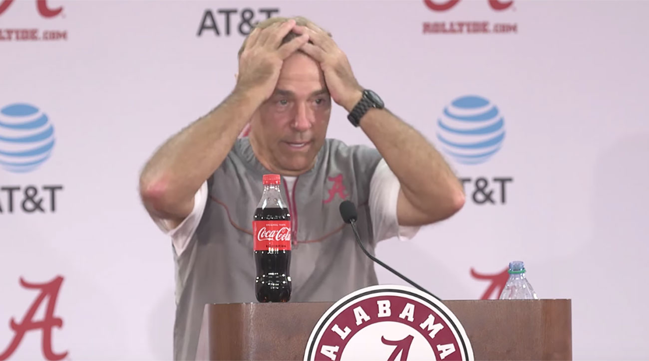 Nick Saban Rants Why Do We Practice Why Do We Play Sports Illustrated