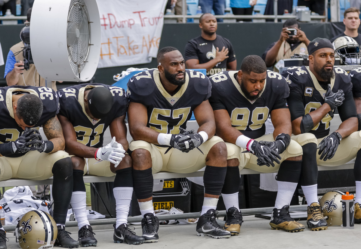 How will Steelers fans react to players kneeling during National