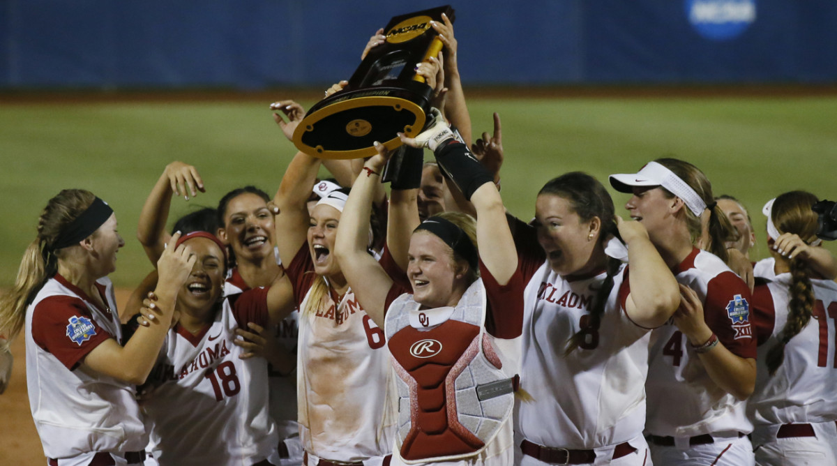 Women’s College World Series Oklahoma sweeps Florida for softball