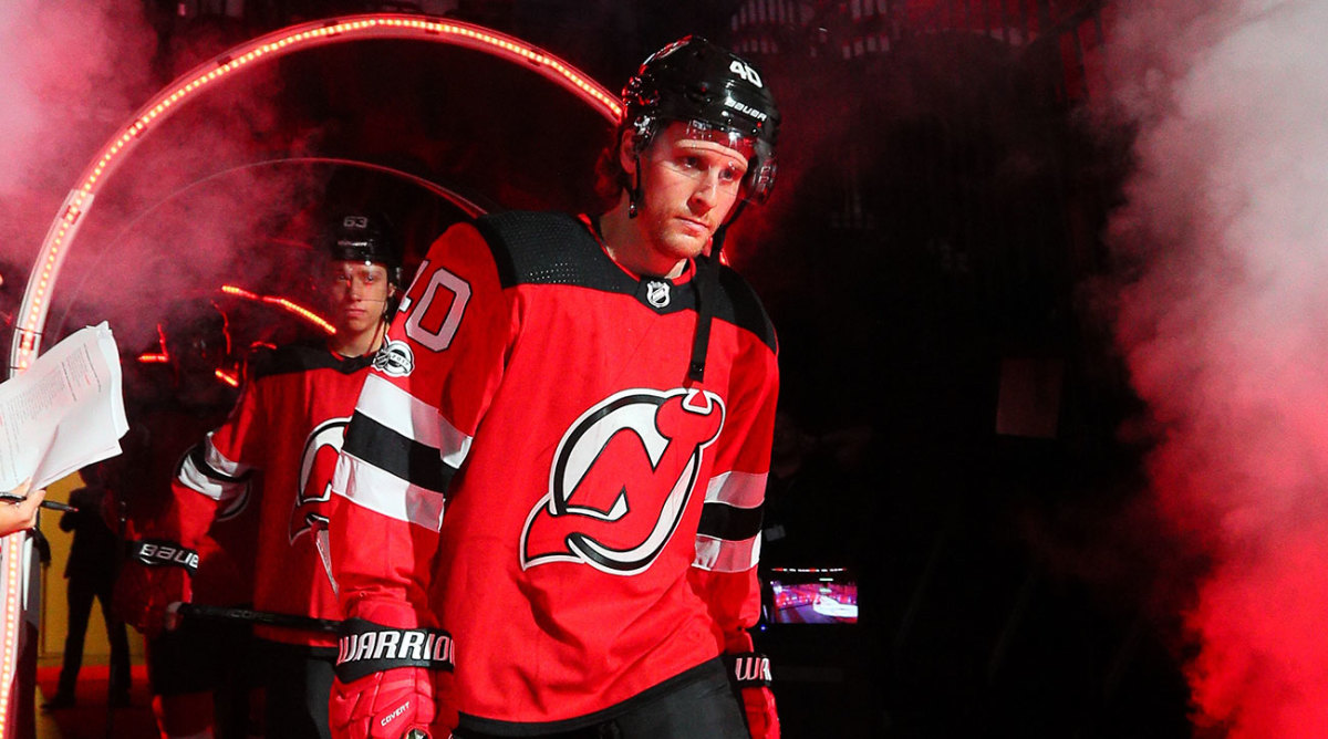 While his Devils teammates celebrated, Blake Coleman met one of his biggest  fans - The Athletic
