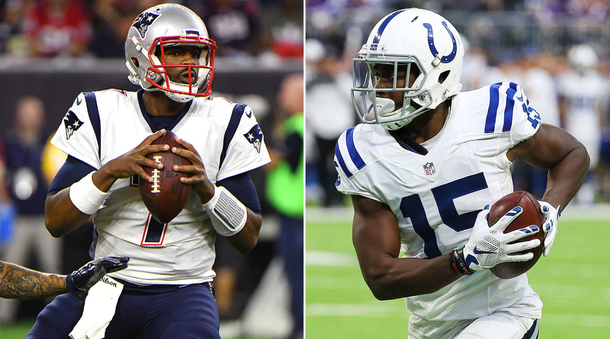 Patriots trade QB Jacoby Brissett to the Colts for WR Phillip Dorsett