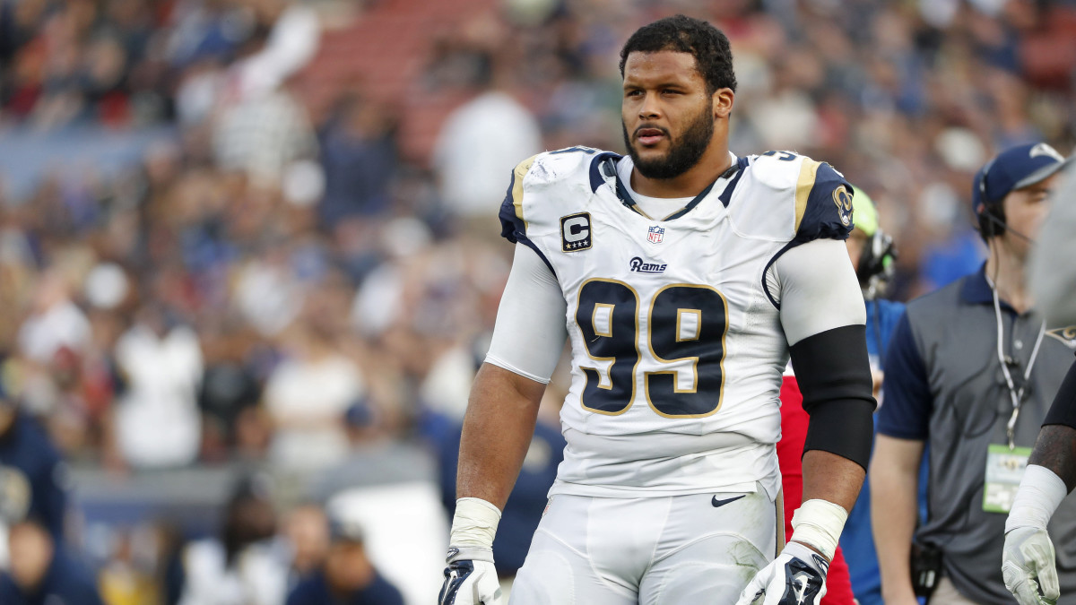 Aaron Donald's holdout is over, but he won't play Sunday - Sports ...