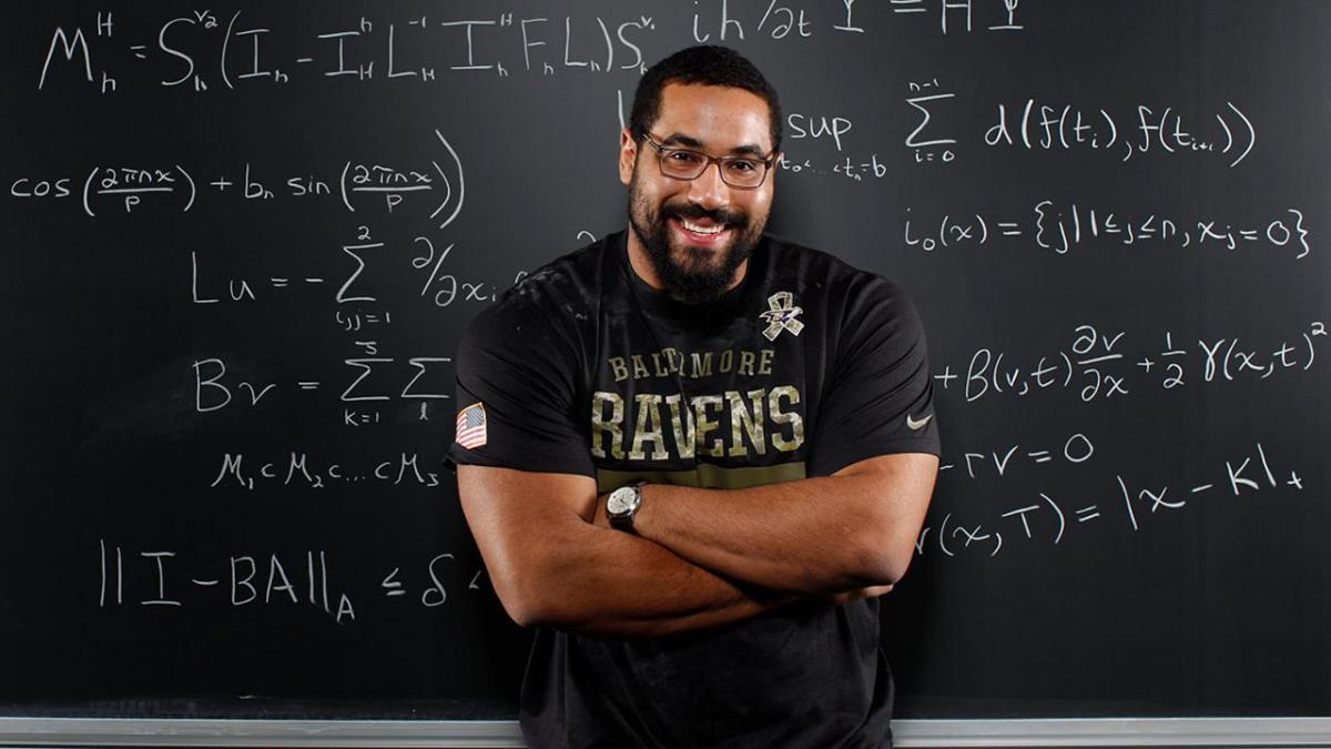 For Ravens' John Urschel, Playing in the N.F.L. No Longer Adds Up