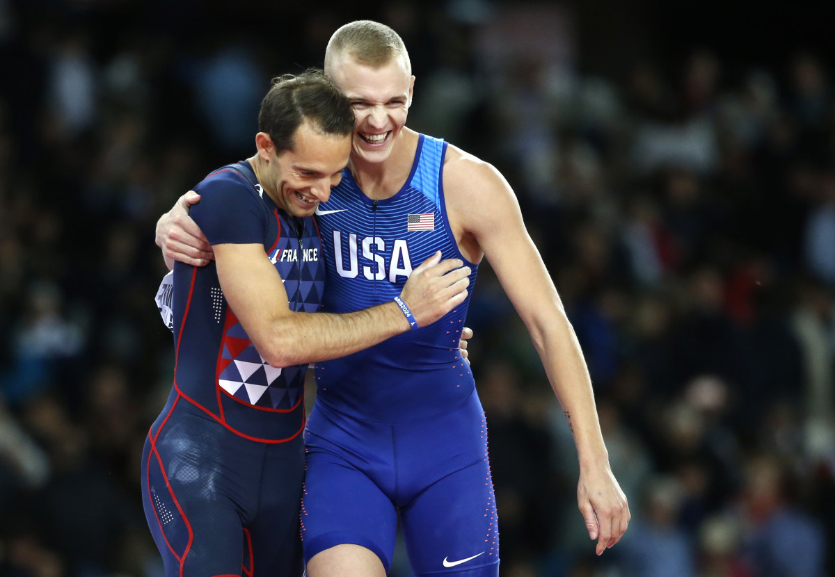 Army reservist Sam Kendricks wins pole vault gold at worlds - Sports ...