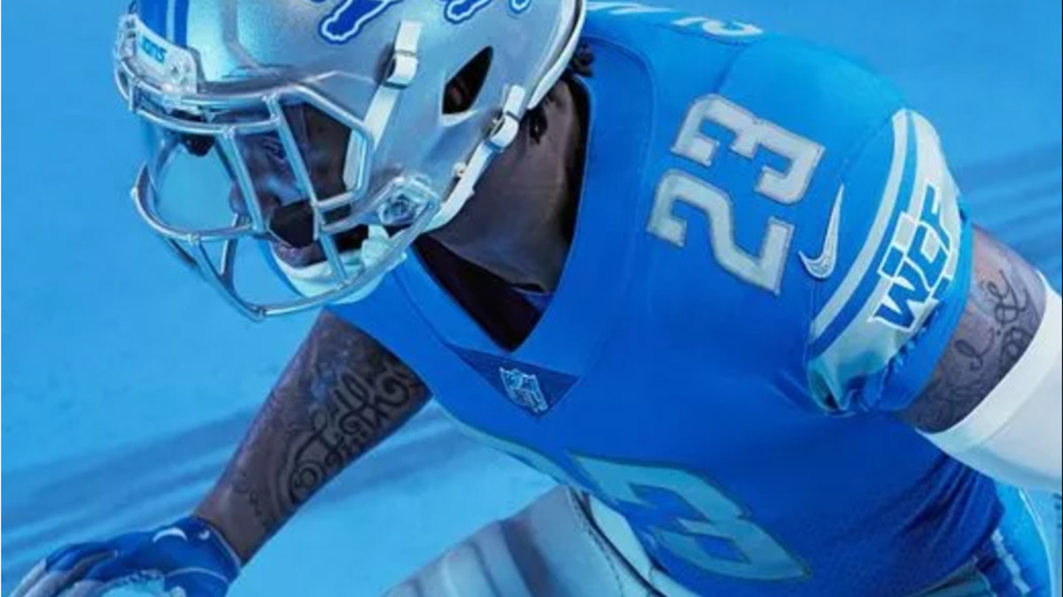 wcf on the lions jersey