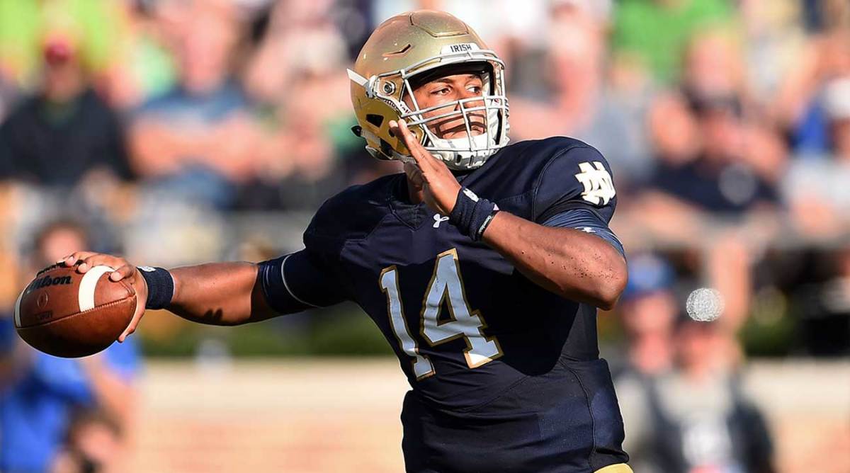 2017 NFL draft scouting reports: Notre Dame QB DeShone Kizer - Sports  Illustrated