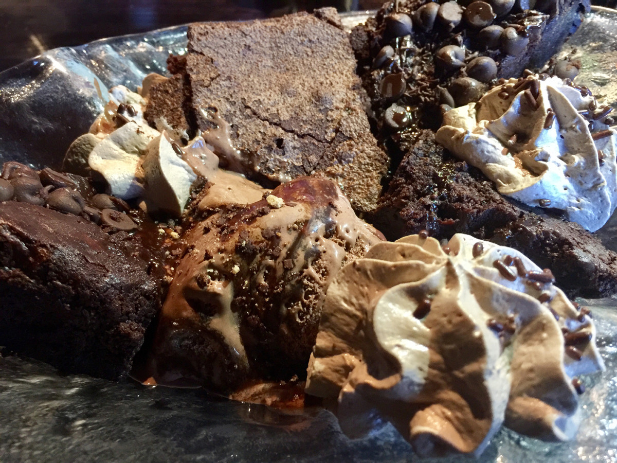 The chocolate brownie bark sundae at Toothsome.