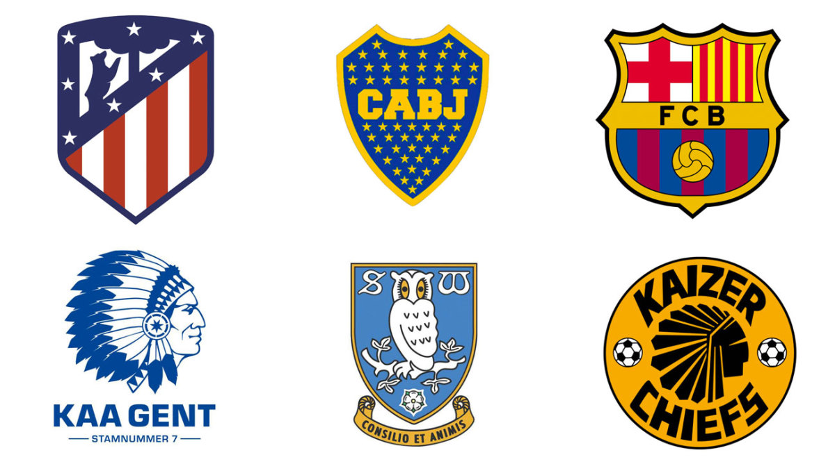soccer team names and logos