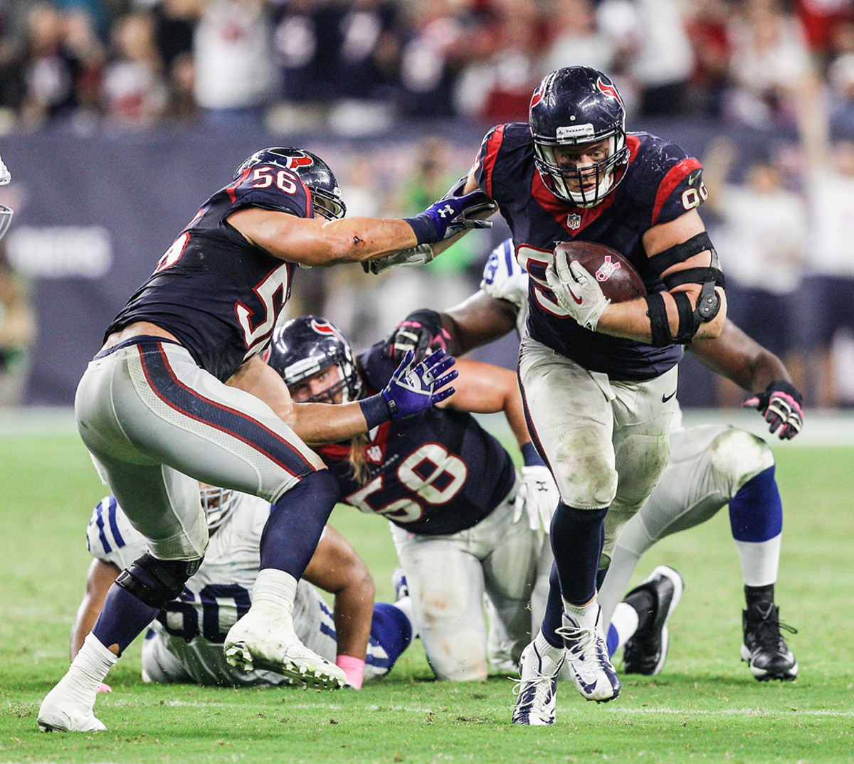 JJ Watt: Career moments with Wisconsin, Houston Texans - Sports Illustrated