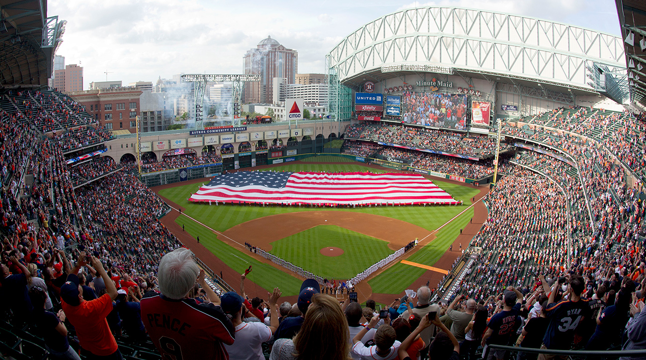 Hurricane Harvey moves Astros-Rangers series to the Rays' field in