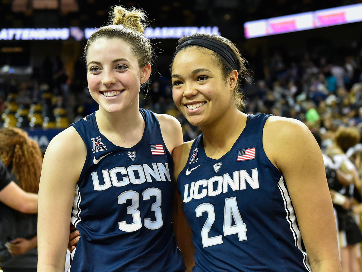 Sophomore stars Katie Lou Samuelson (left) and Napheesa Collier have never lost a college game.