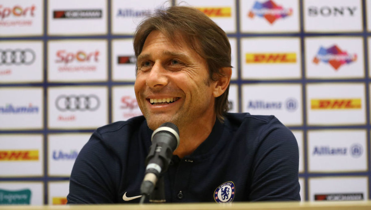 Antonio Conte breaks down laughing at Diego Costa's claims ...