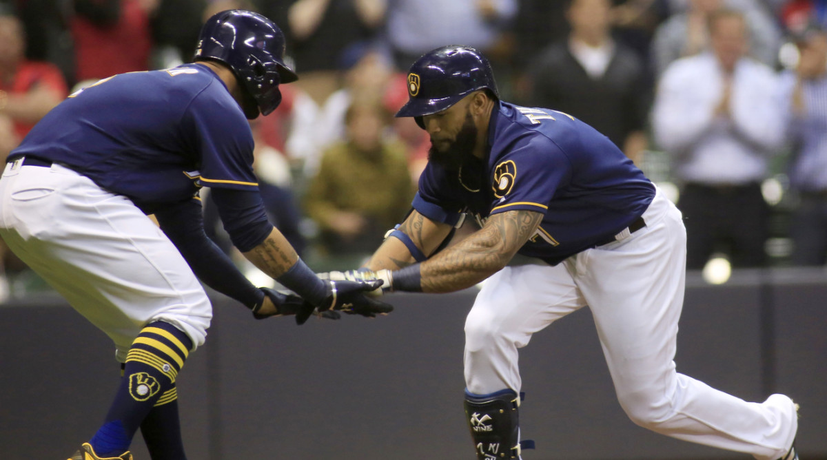 Eric Thames talked about getting drug tested after hitting his