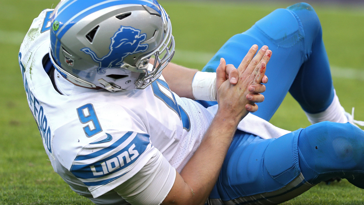 Matthew Stafford injury news Updates on Lions QB's hand Sports