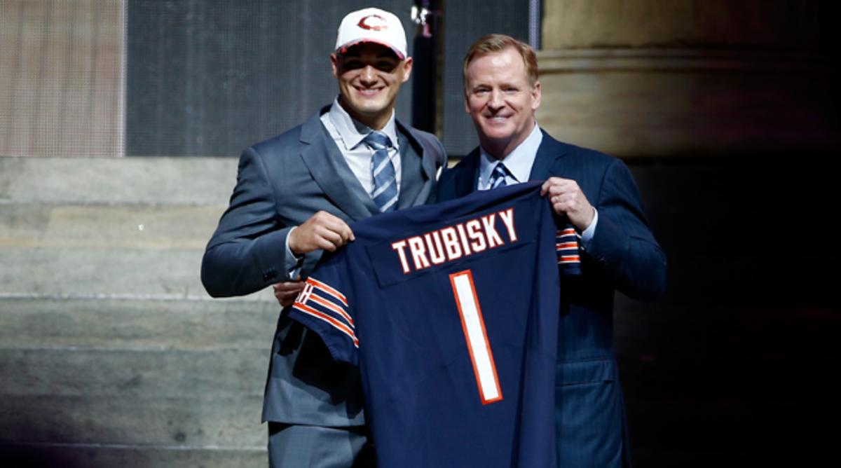 Mitch Trubisky, Bears' QB of the future, is enjoying the moment