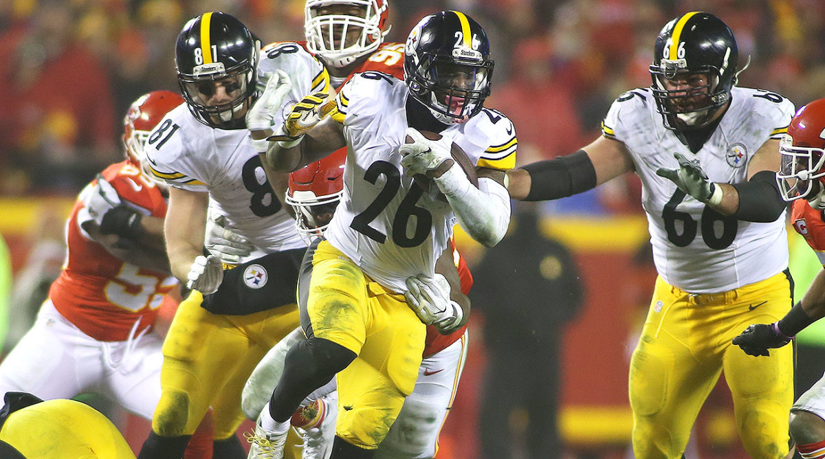 Steelers' Le'Veon Bell a bright spot in messy win vs 