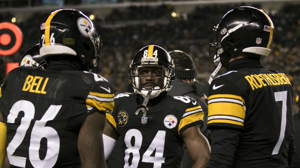 Ben Roethlisberger, Le'Veon Bell, Antonio Brown Out Vs. Browns - Sports ...