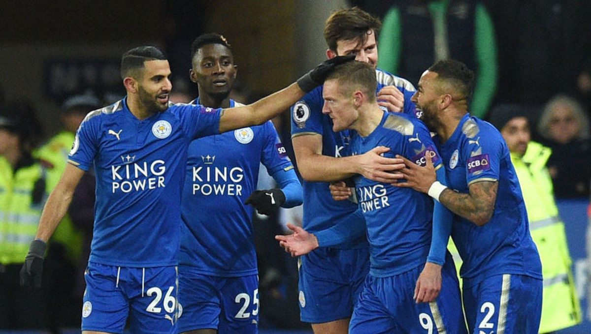 Leicester 2-1 Tottenham: Vardy, Mahrez score in big win (VIDEO ...