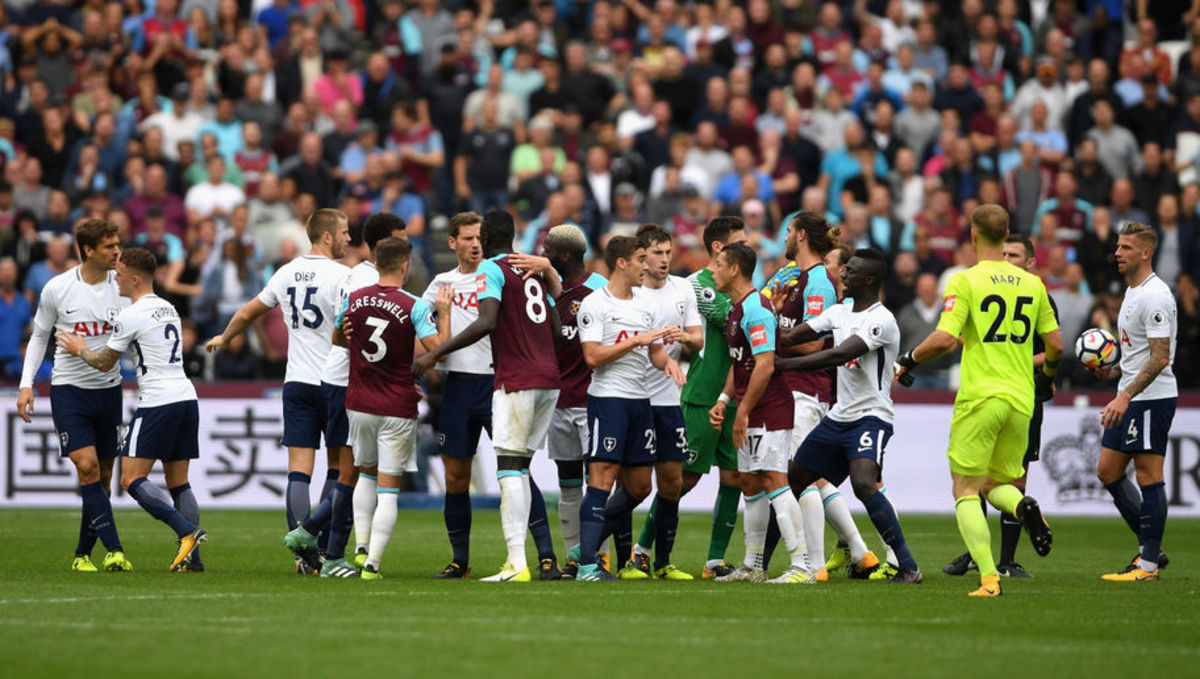 Tottenham, West Ham Fined £20,000 After Chaotic Ending To Derby ...