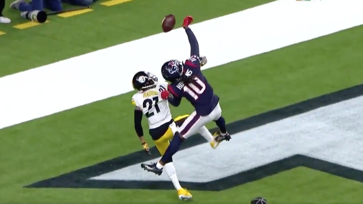 Steelers vs. Texas: DeAndre Hopkins makes a RIDICULOUS touchdown catch 