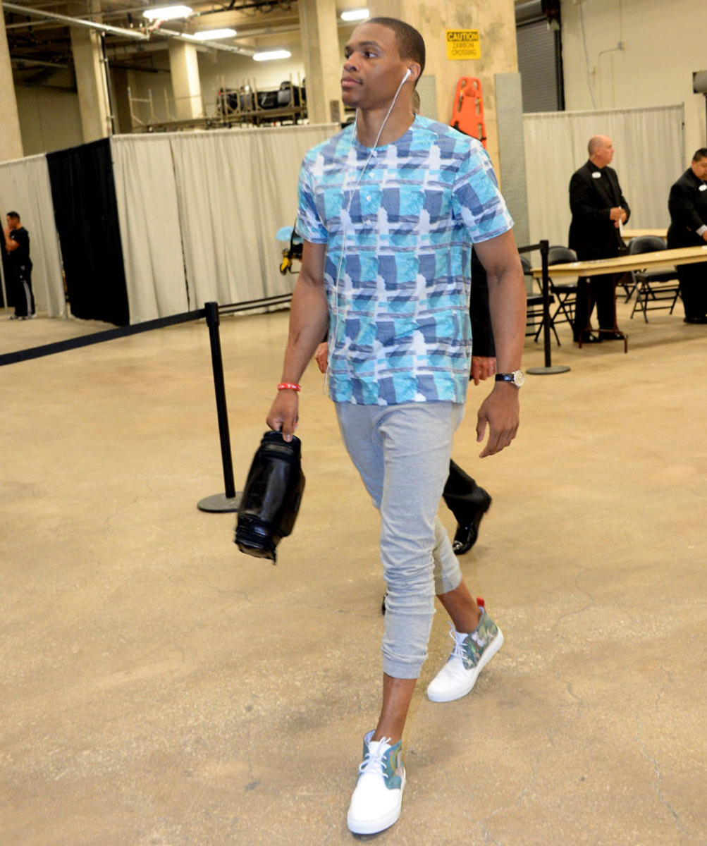 Russell Westbrook: NBA star wears unique outfit before game - Sports  Illustrated