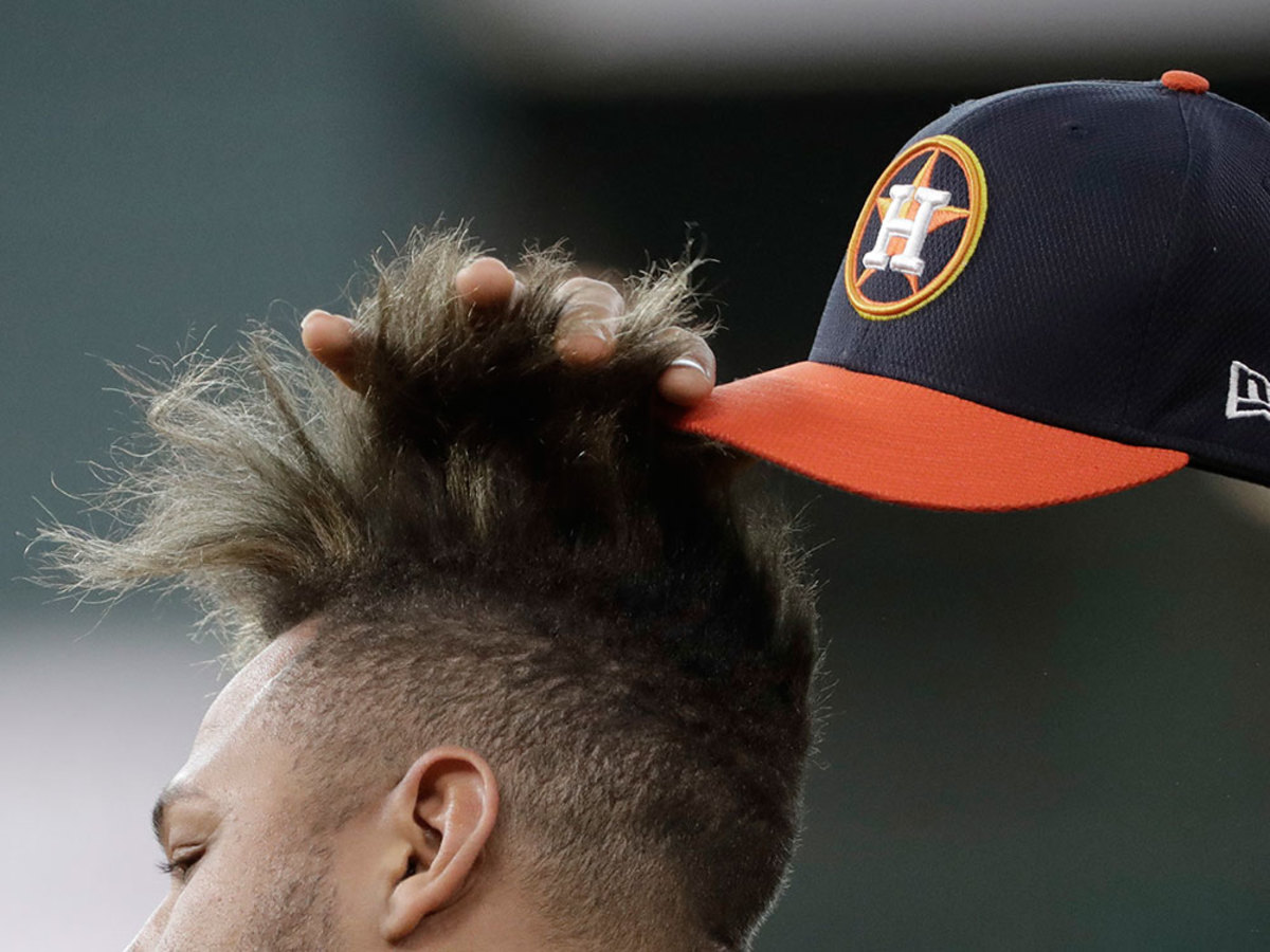 Astros entrust hairstyling needs to man with tonsorial talents