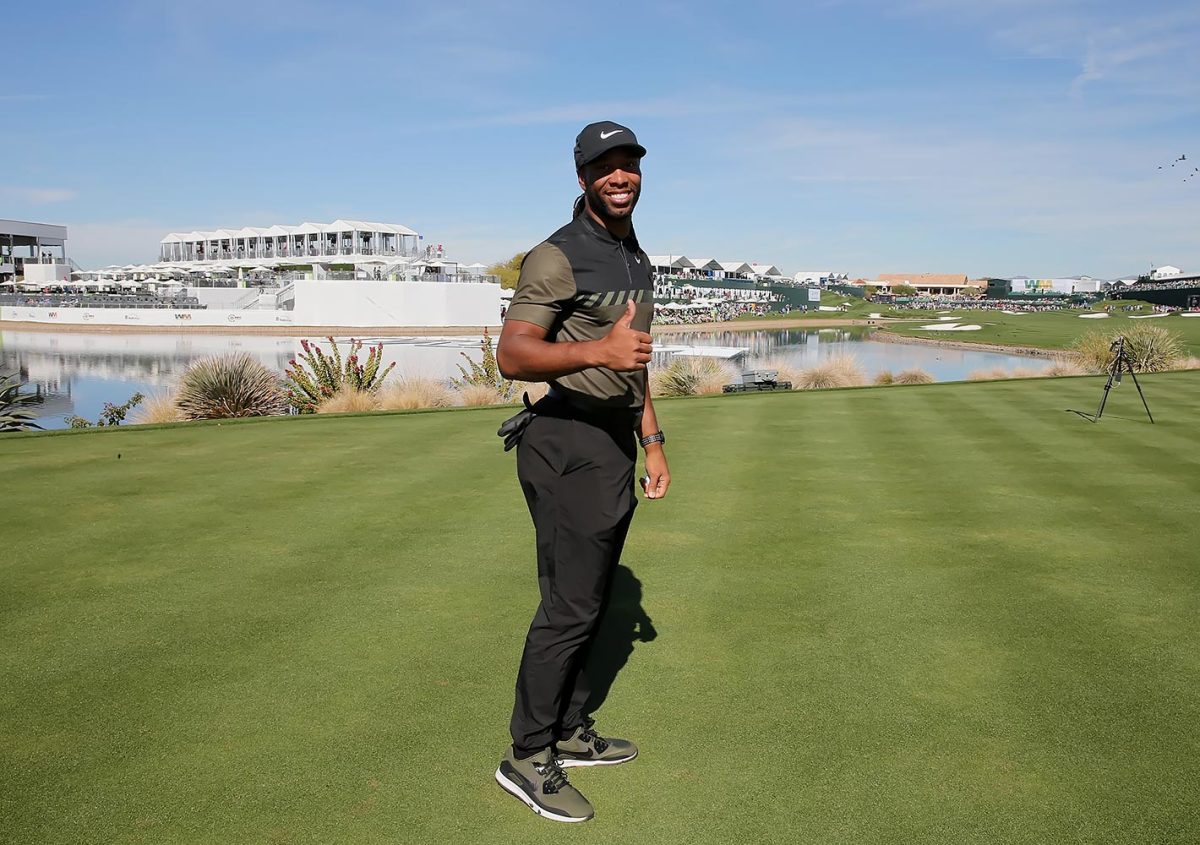 Celebrities at the 2017 Waste Management Phoenix Open Pro-Am - Sports ...