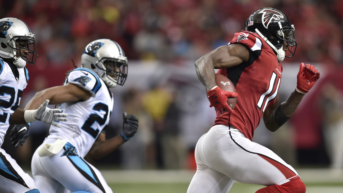 Here is where Julio Jones' three 250-plus yard games rank in NFL history