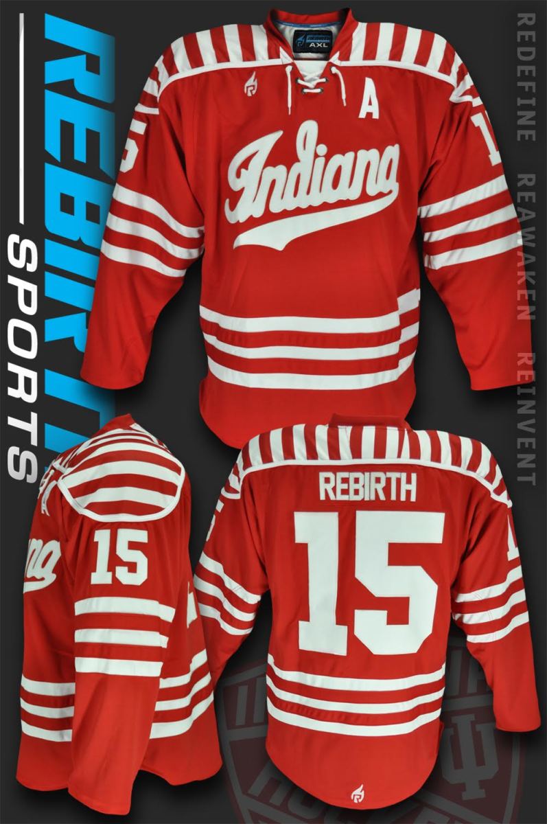 Rebirth Sports helps college club hockey teams with jerseys
