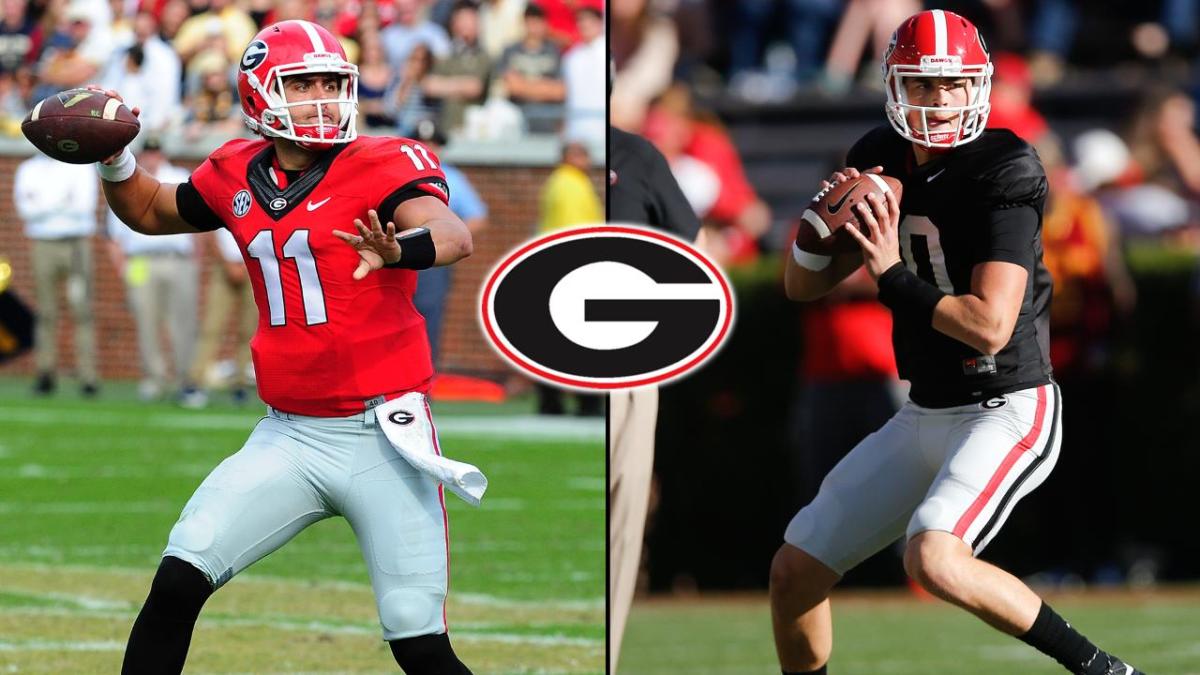 Greyson Lambert Georgia Bulldogs #11 (No Name) NCAA Jersey - Red