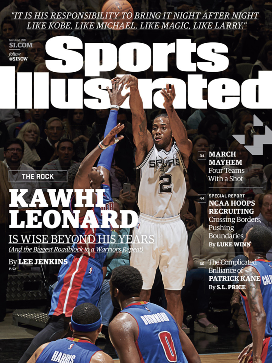 San Antonio Spurs: Kawhi Leonard on Sports Illustrated cover - Sports  Illustrated